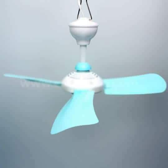 quạt trần mini, quạt treo trong màn
