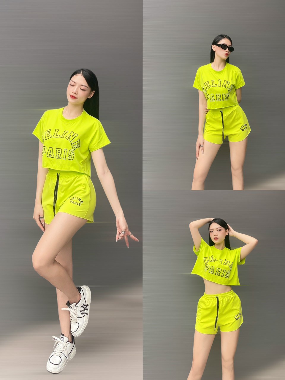 Bộ đùi Paris chất cotton co giãn 4 chiều cực thoải mái