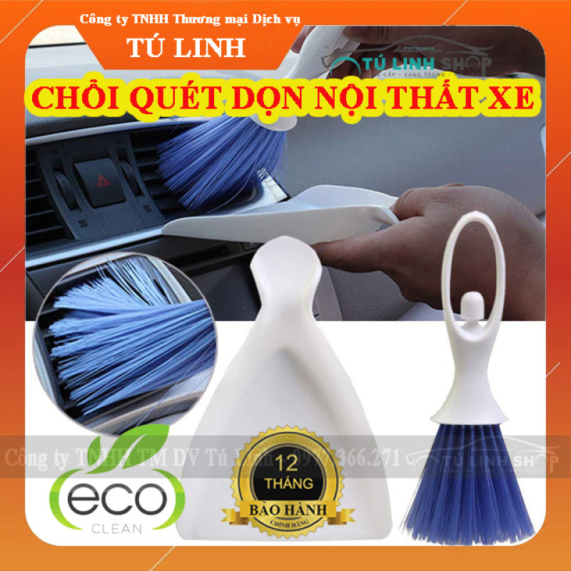 Chổi kèm hót rác vệ sinh nội thất ô tô và nhà cửa