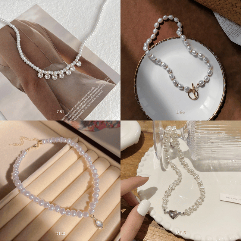 Dây chuyền đính đá basic thời trang sang trọng dành cho nữ Annie C79