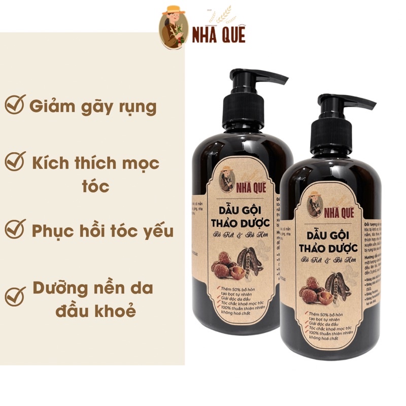DẦU GỘI BỒ KẾT [Combo 2 món]