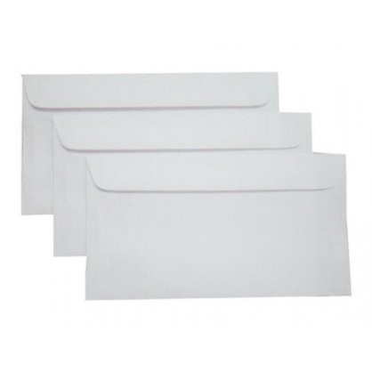 Phong bì A4, A5, A6 trắng (100 cái/ tập)