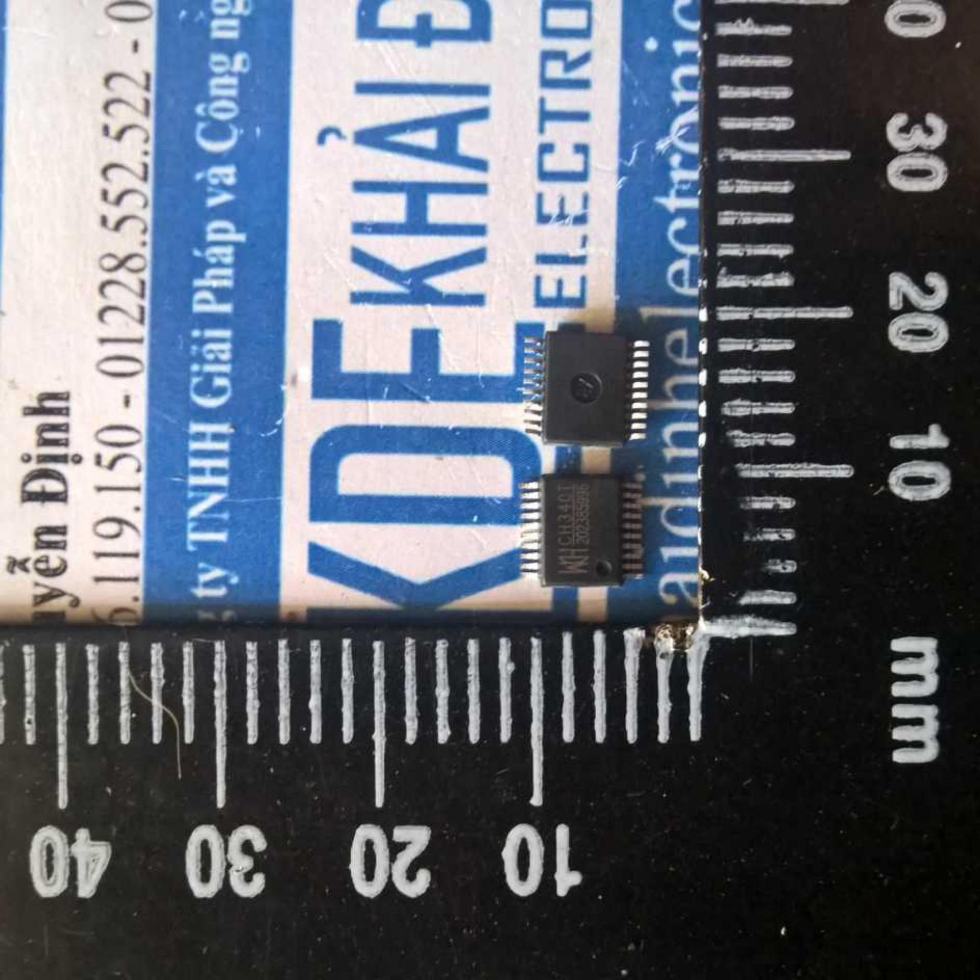 1 con ic ch340t ch340 ssop-20 ic giao tiếp cổng usb kde1389
