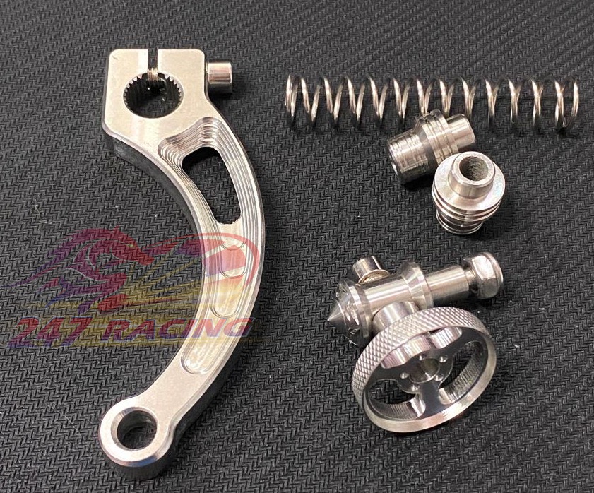 Càng thắng Salaya Inox 304 tặng kèm lò xo gắn xe máy Vario,Sirius,Airblade,Wave,Dream