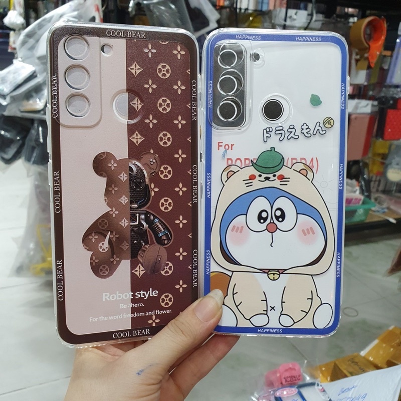 Ốp lưng Tecno Pop5 LTe dẻo trong in hình