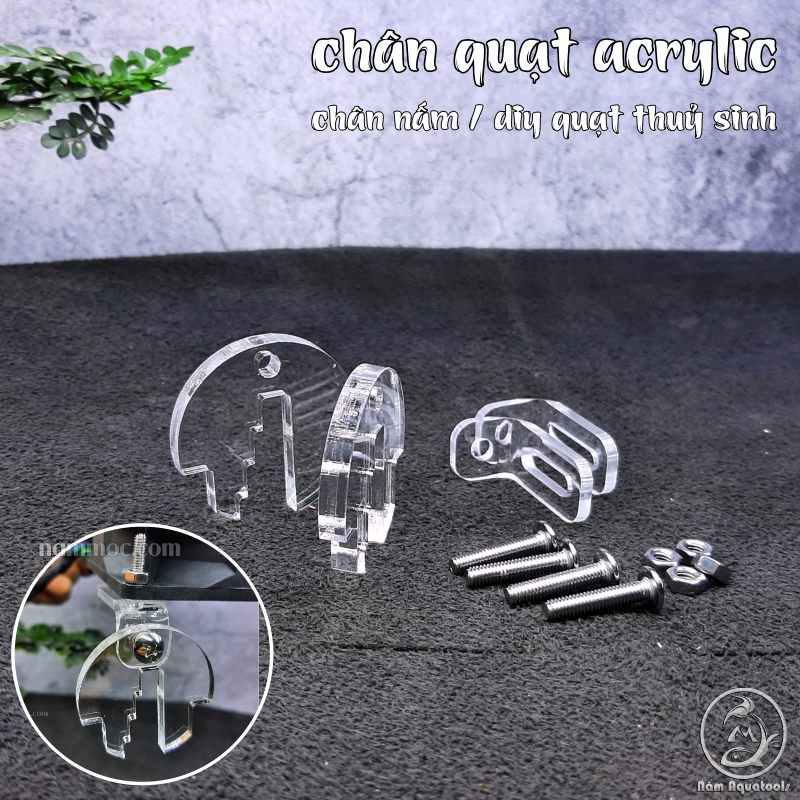 Chân quạt mica - chân gắn quạt làm mát thuỷ sinh
