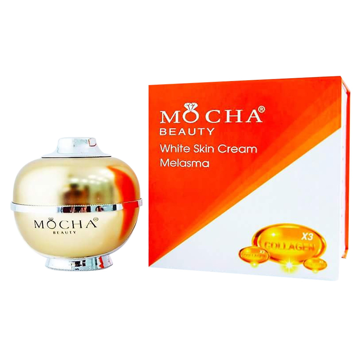 Kem Face Collagen Tảo Non Mocha Beauty (20g)