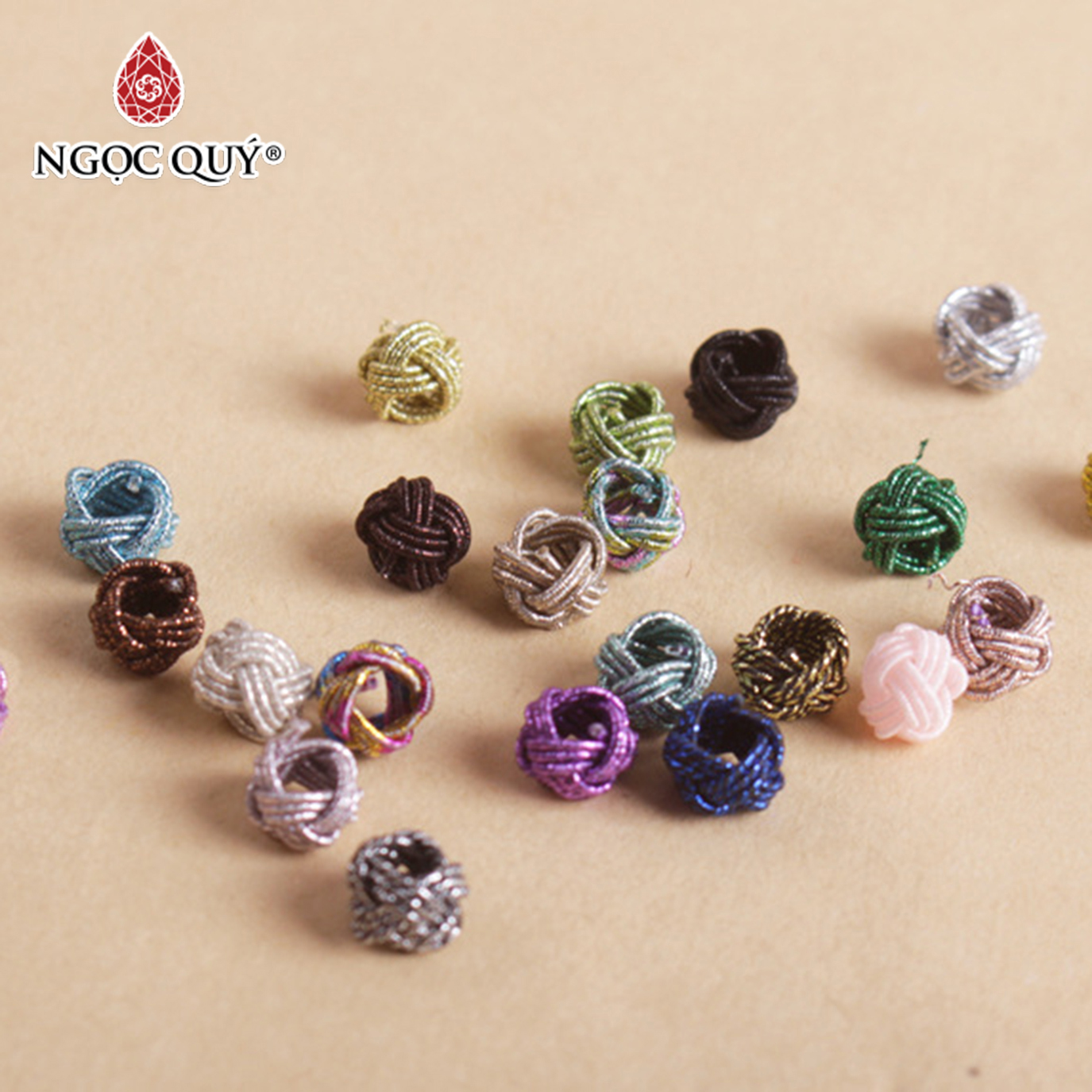 Combo 5 nút thắt 8mm - Ngọc Quý Gemstones