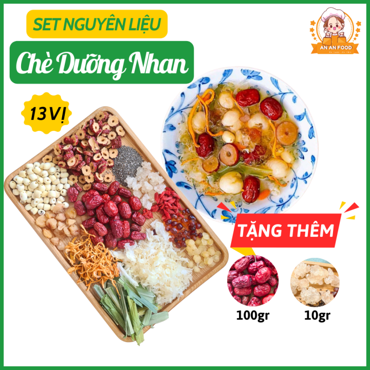 SET Chè Dưỡng Nhan ( 11 vị ) - 350g - Gói