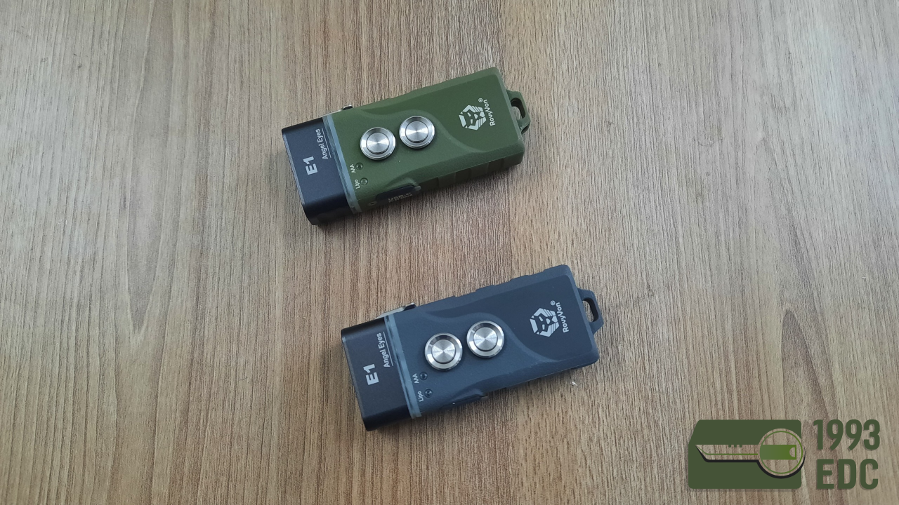 Đèn pin móc khóa Rovyvon E1, nhỏ gọn. đa năng, siêu sáng