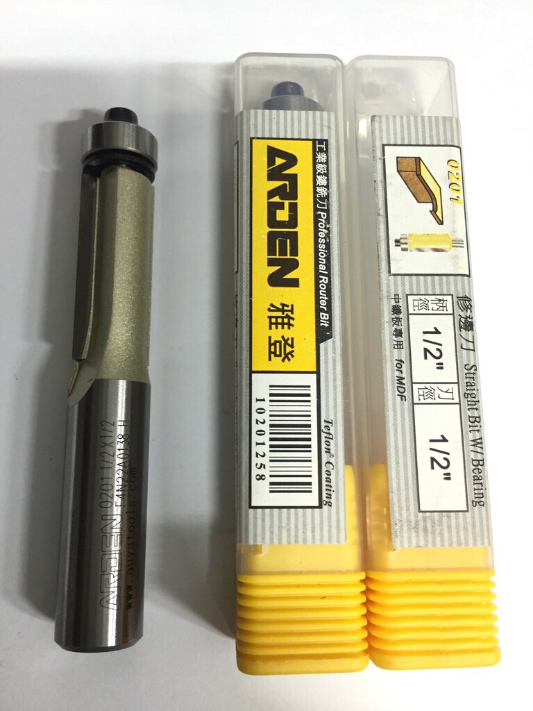 MŨI PHAY THẲNG BI ARDEN 1/2 X 1/2 ( CỐT 12.7MM )