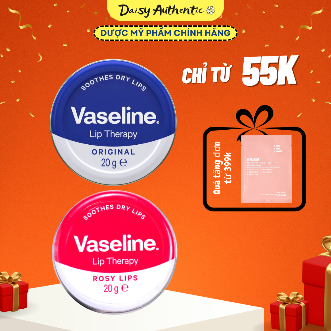 Son Dưỡng Môi Vaseline Lip Therapy 20g (bản UK)