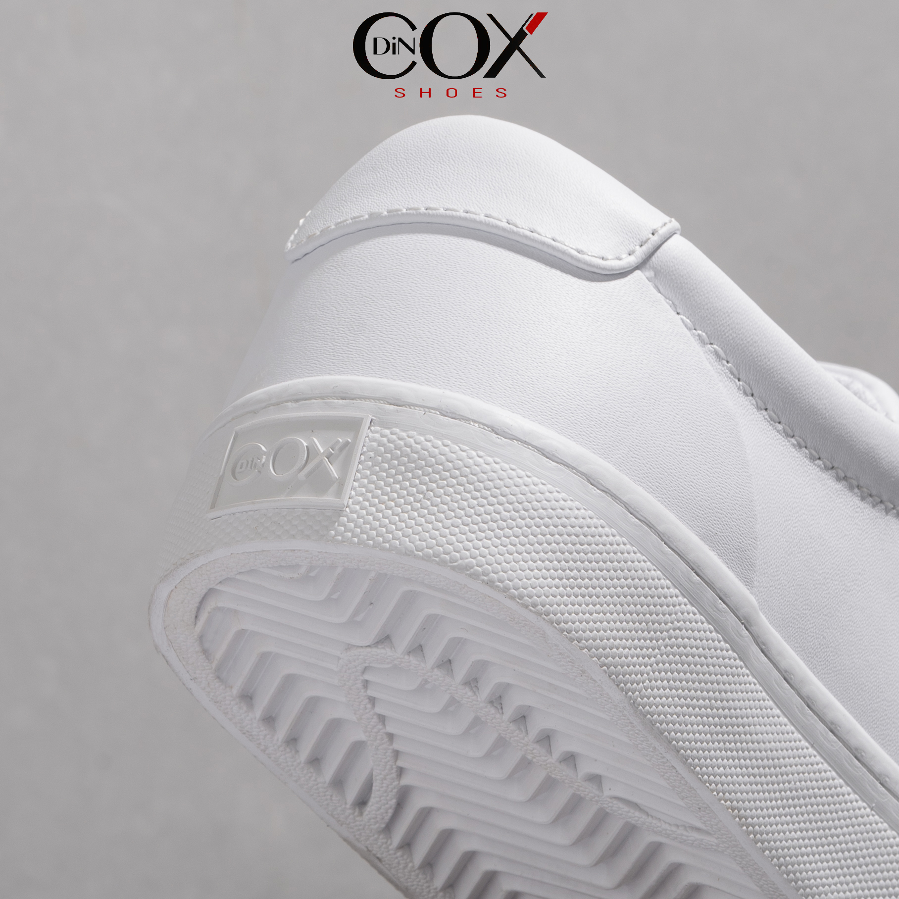 Giày Sneaker Da Unisex DINCOX-D20 WHITE
