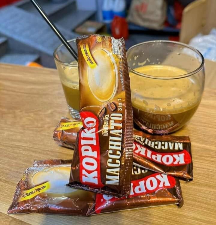 Cà Phê Sữa Kopiko Macchiato 3in1 Thái Lan 400g ( 20 gói *20gr )