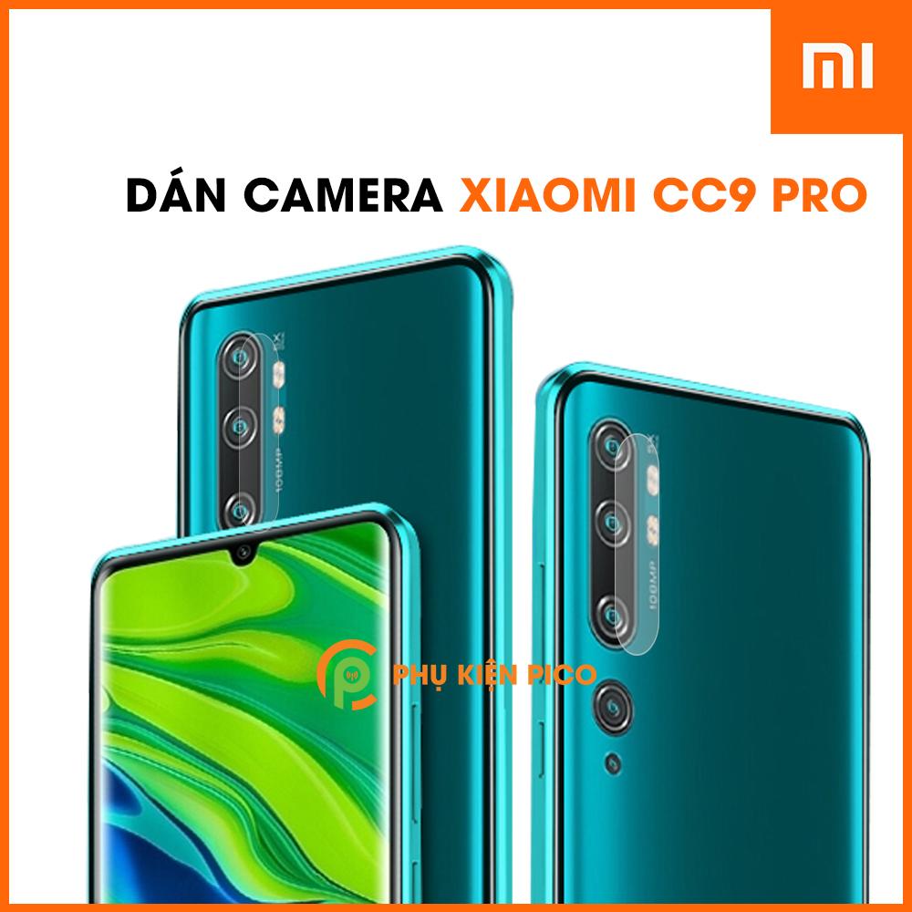 Dán camera Xiaomi CC9 Pro trong suốt - Dán camera Xiaomi Mi CC9 Pro chống xước bảo vệ camera