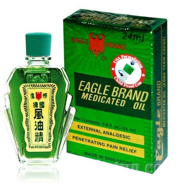 [HCM]Dầu Xanh Con Ó Eagle Brand 24ml USA