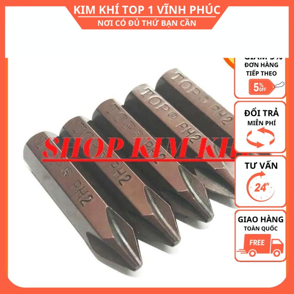 Mũi vít đóng dài ngắn