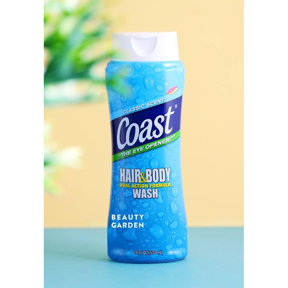 Sữa tắm gội Coast Mỹ 532ml