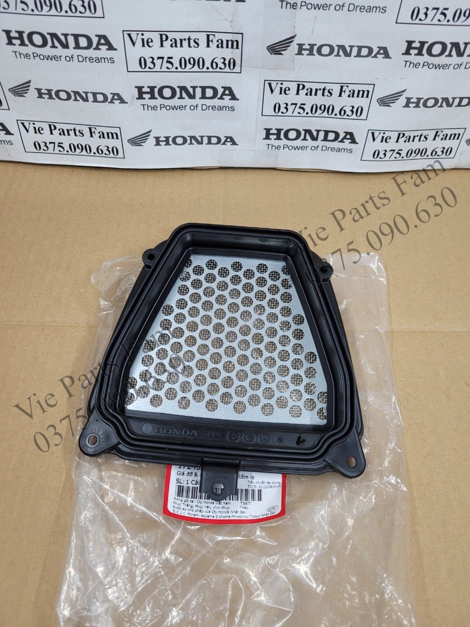 Đế giữ lọc gió Winner đời đầu, Winner V1, hàng din Honda mới 100%