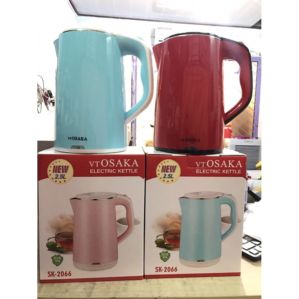 [HCM]Ấm Siêu Tốc Cao Cấp  OSAKA 2500ml