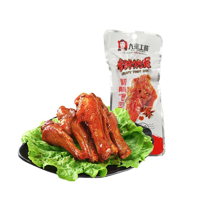Đùi Vịt Cay Dacheng - Gói 35gr - Đồ Ăn Vặt Trung