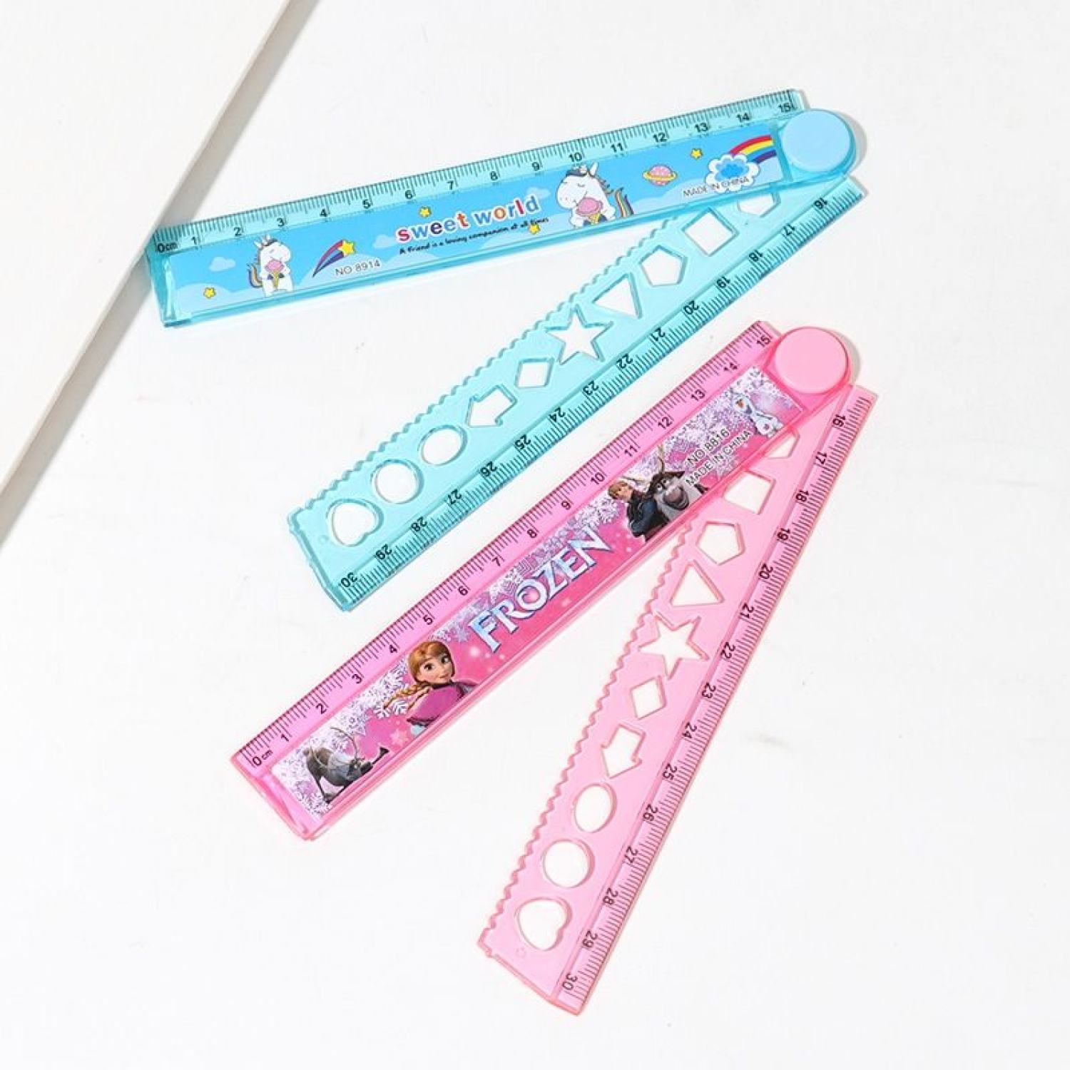 Thước nhựa gấp dài 30cm