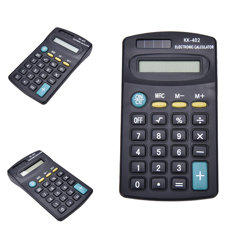 QGm74Igq Máy tính điện tử mini 8 chữ số bỏ túi chạy bằng pin Công ty Văn phòng trường học
