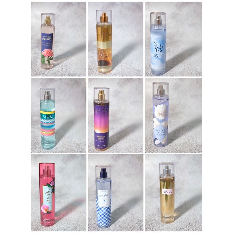 Xịt thơm bath and body works 236ml