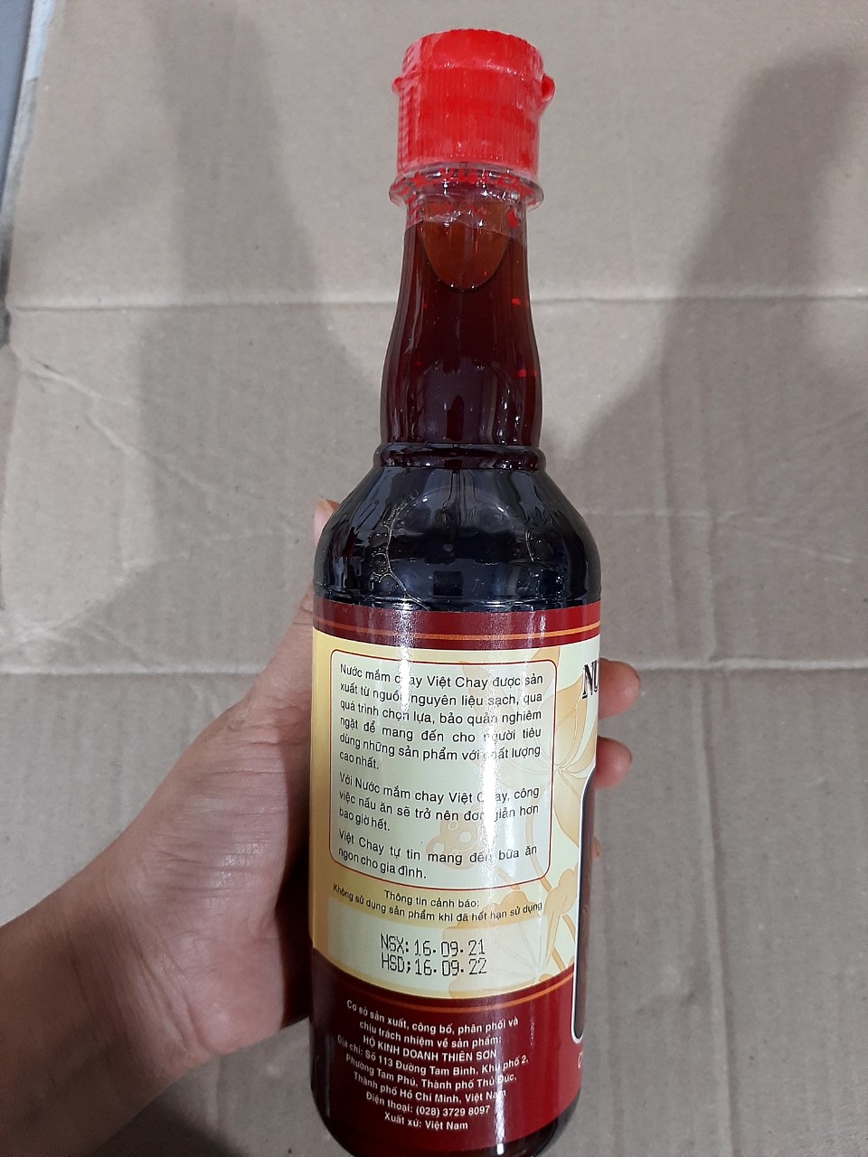 Nước Mắm chay Việt Chay