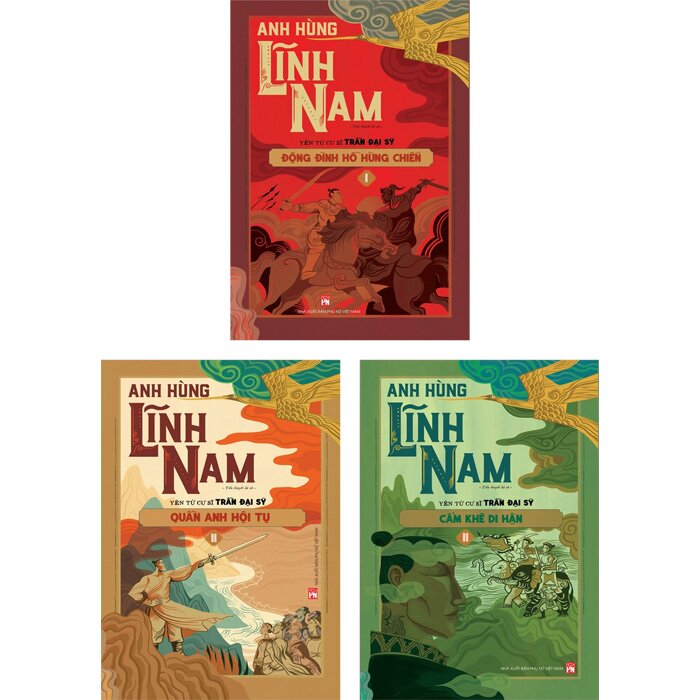 Sách - trọn bộ anh hùng lĩnh nam