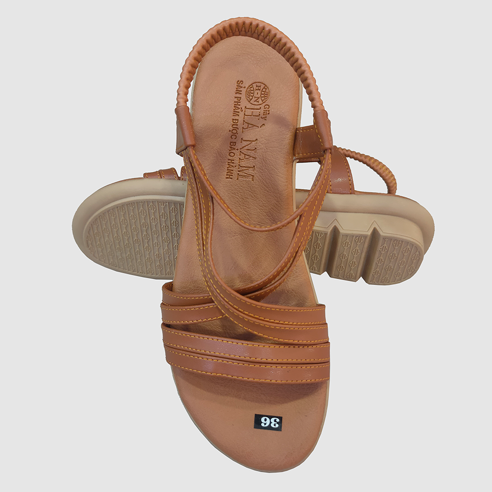 [HCM]Giày Sandal Nữ Da Bò Thật TiTi ĐÔ Cao Cấp DNU2111