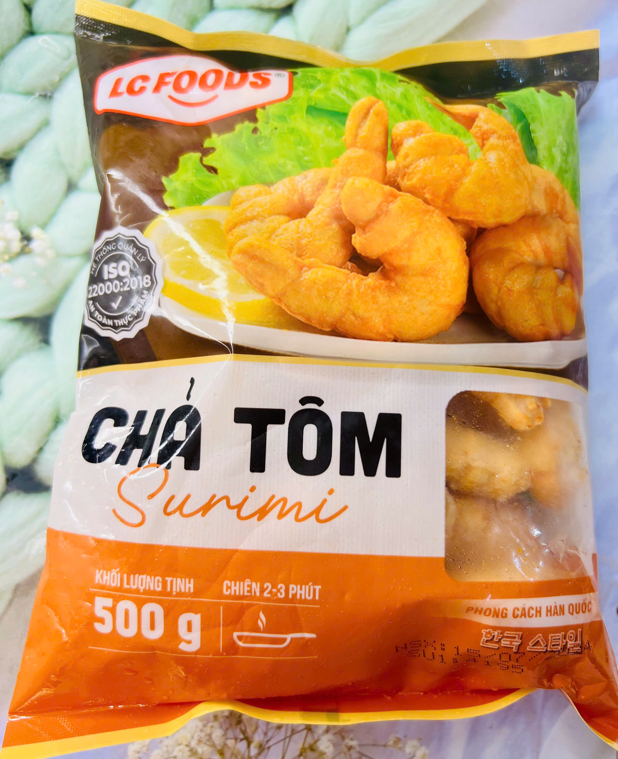 500g Tôm Surimi Định Hình Lacusia/ 1Kg