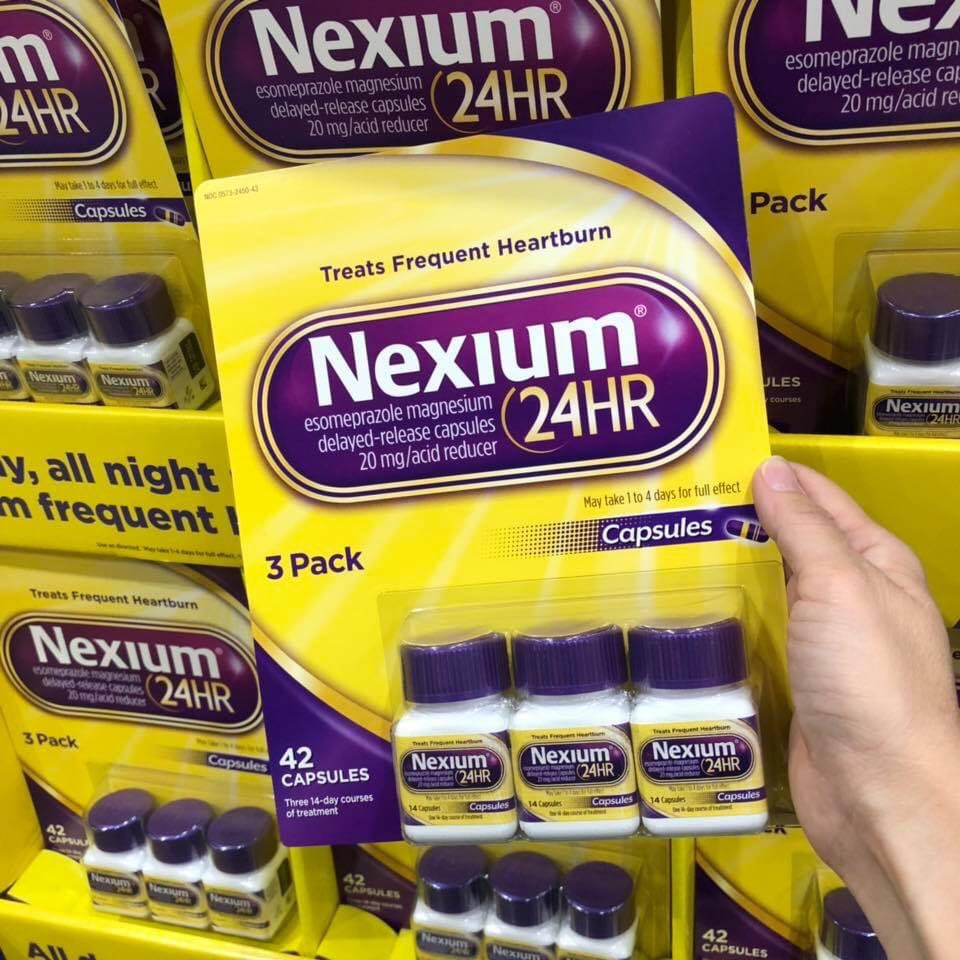Vien uống bao tử Nexium của Mỹ