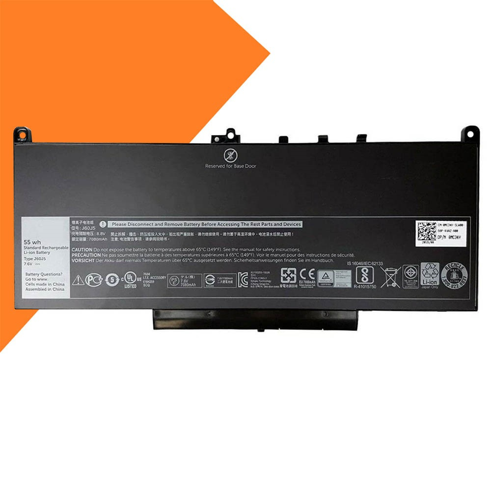 Pin laptop dell latitude e7270 e7470 dài 55wh
