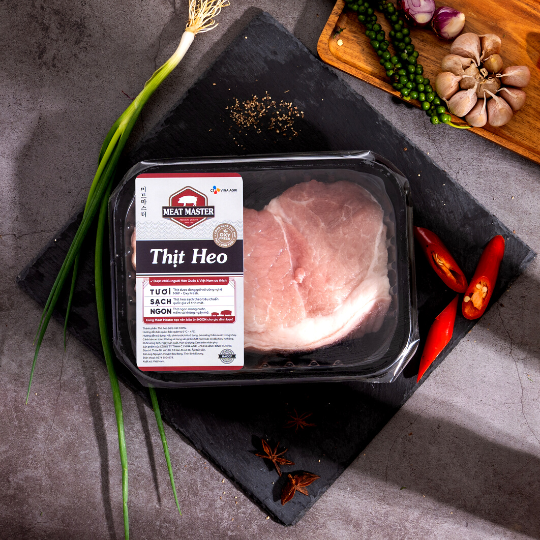 Thịt đùi heo Meat Master (400 G) - Thịt heo mát ngon, mềm mọng, ngọt thịt
