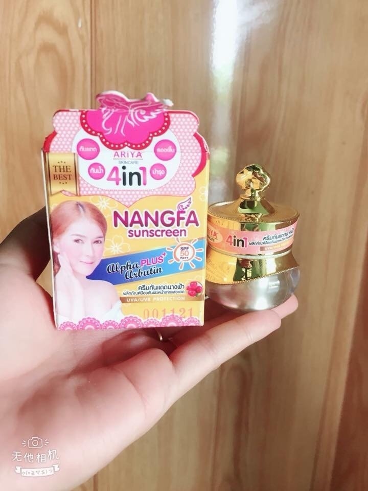 Kem Nangfa Sunscreen SPF 50 Thái Lan 4in1