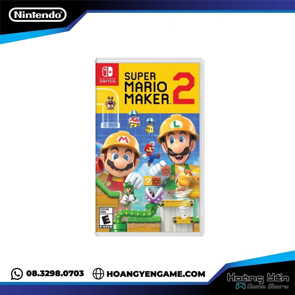 [HCM]Thẻ game Super Mario Maker 2 Nintendo Switch