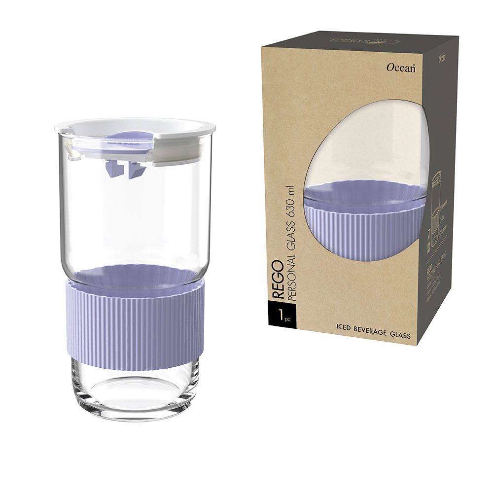 Ly thủy tinh Ocean REGO 630 ml