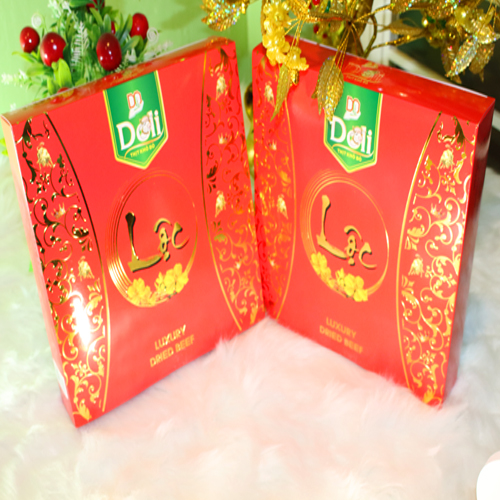 [HCM]Khô Bò Cao Cấp Hai vị ( cây  miếng mềm ) 1kg