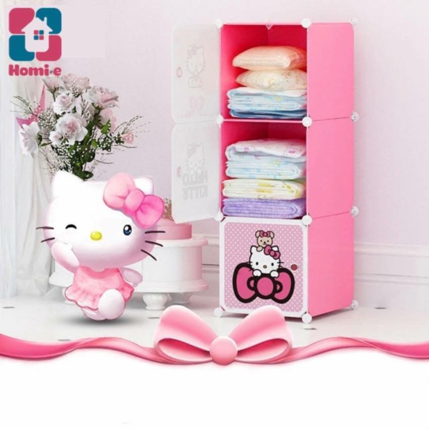 [HCM]Tủ nhựa ghép-Tủ đựng đồ 3 ô