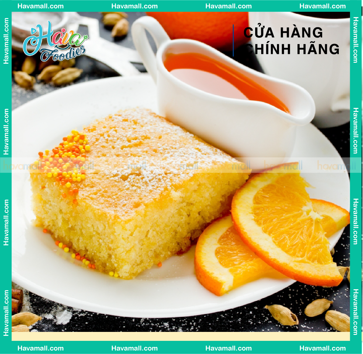 [HCM]Siro Cam – Golden Farm Orange Syrup 520ml
