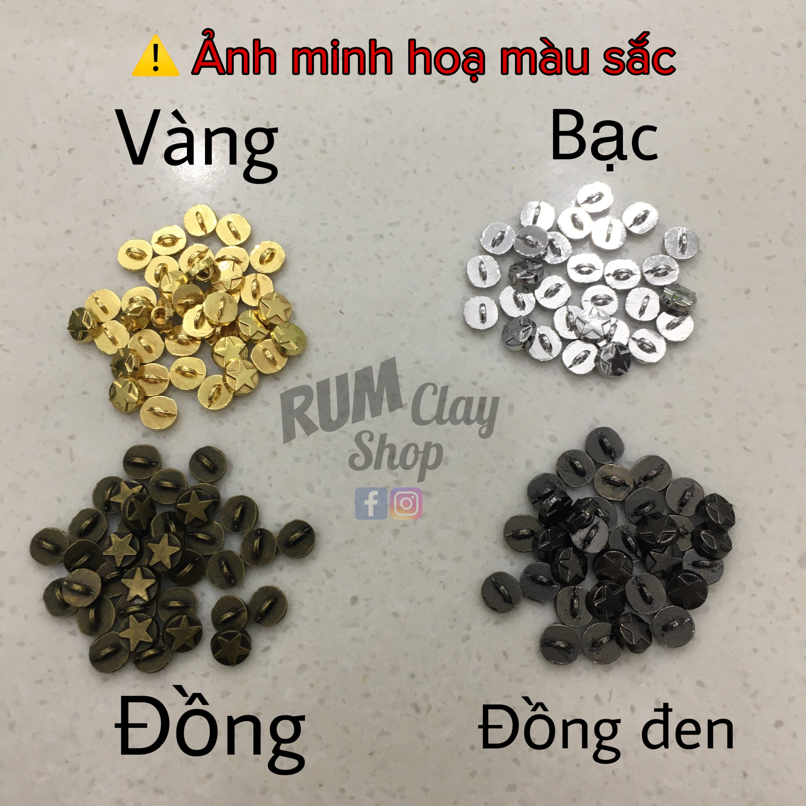 Khoá Hình Trái Tim 3mm Mini cho Obitsu, Bjd, Búp bê