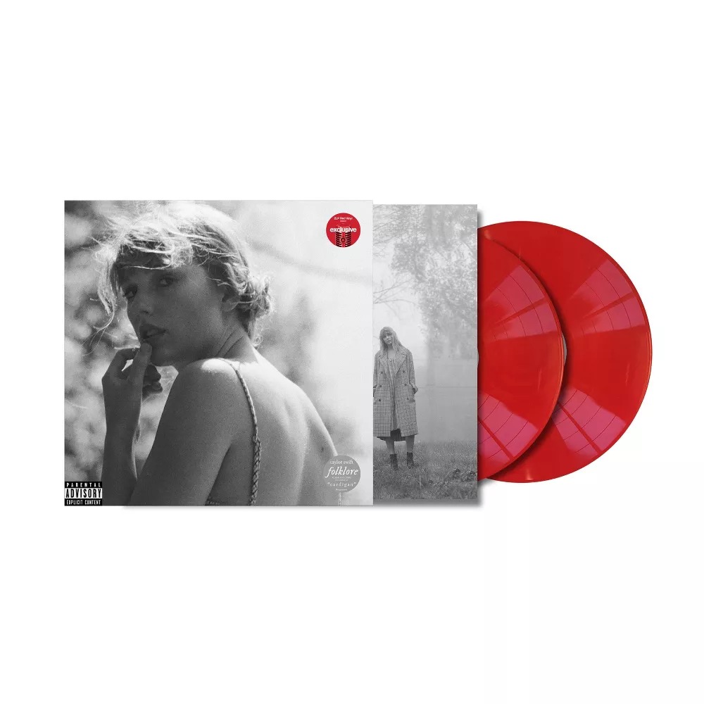 Đĩa than Taylor Swift - Folklore (Limited Beige/Red Vinyl, 2LP)