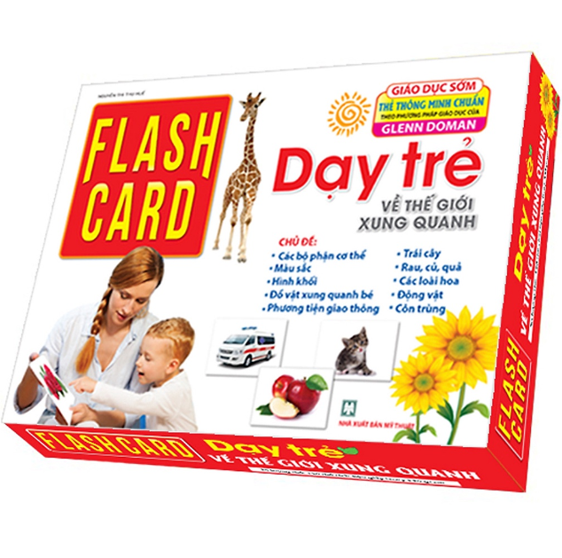 Flash card - Dạy trẻ về thế giới xung quanh