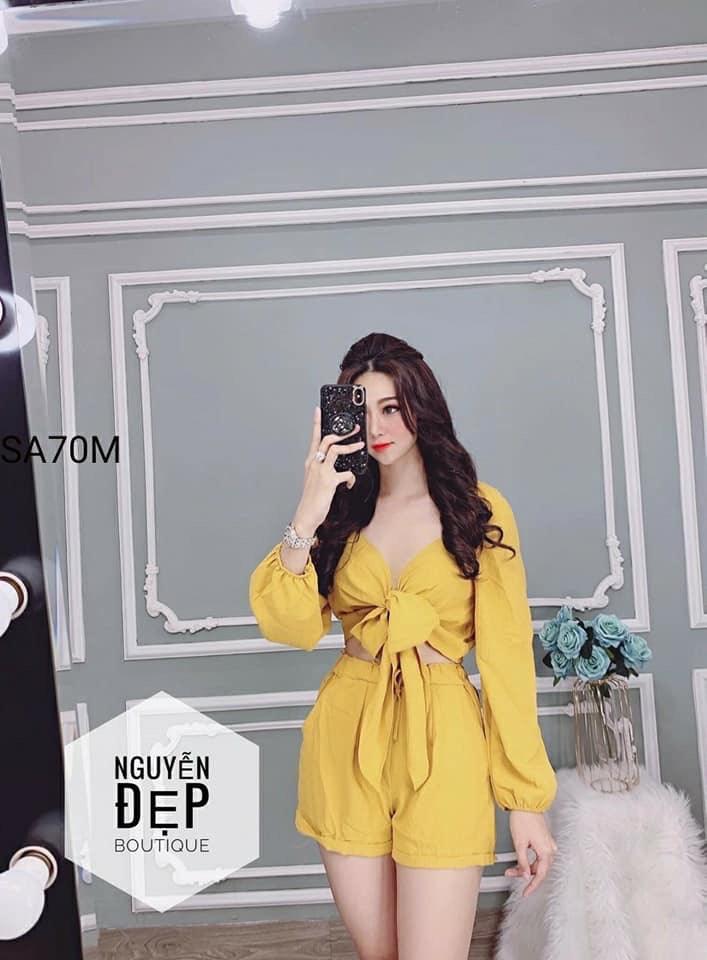 Sét đùi nơ ngực cát hàn-QH