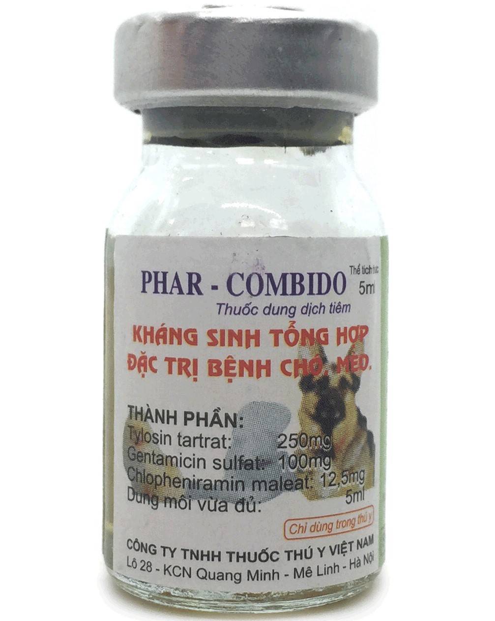 THUỐC THÚ Y PHAR COMBIDO 10ml