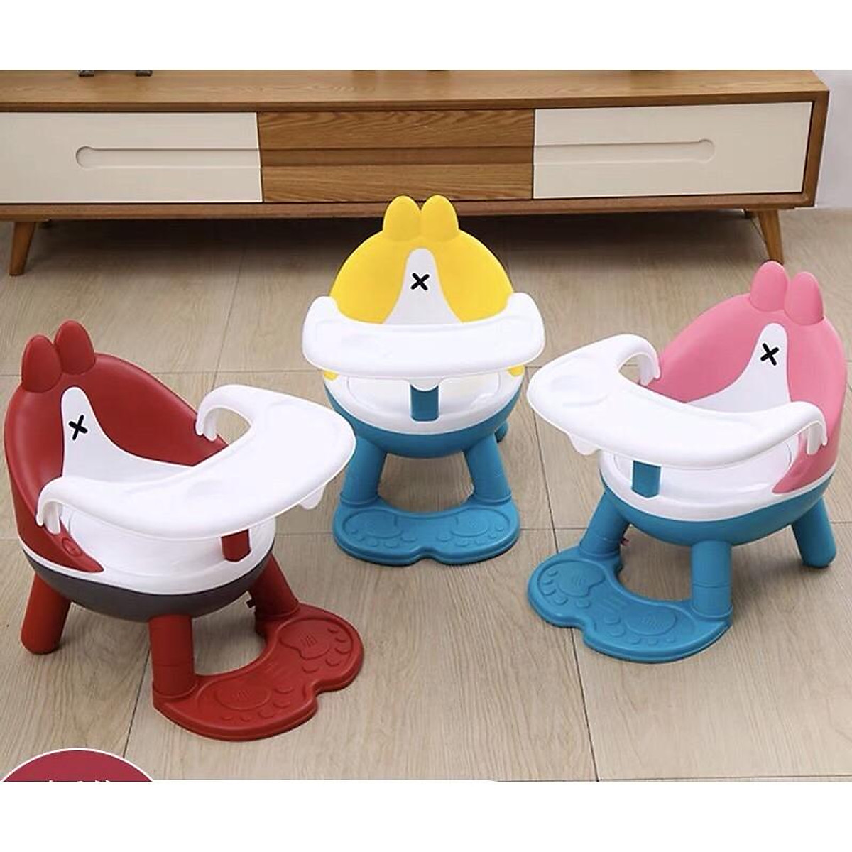 Ghế ngồi ăn cho bé hình heo Peppa / GẤU