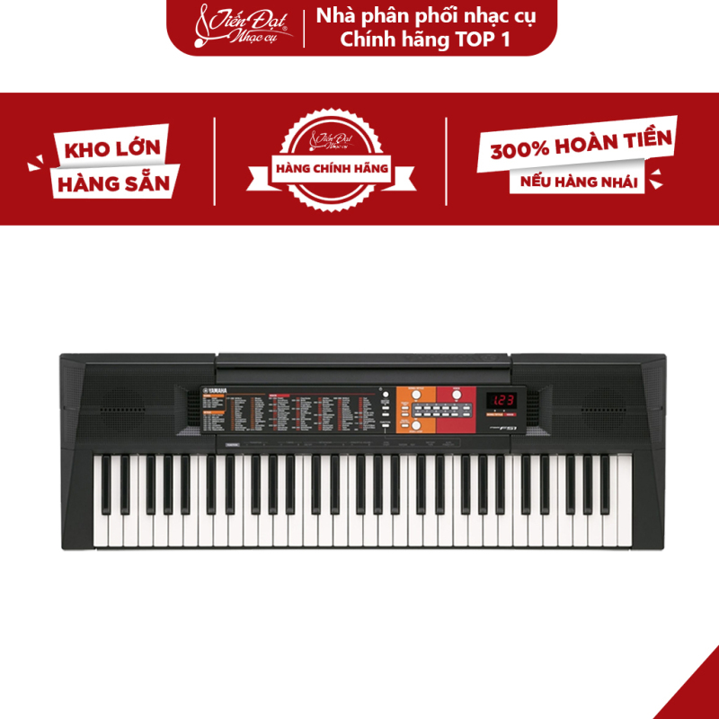 Đàn Organ Yamaha PSR-F51 Thiết Kế Gọn Nhẹ Thân Thiện Phù Hợp Với Những Người Mới Bắt Đầu