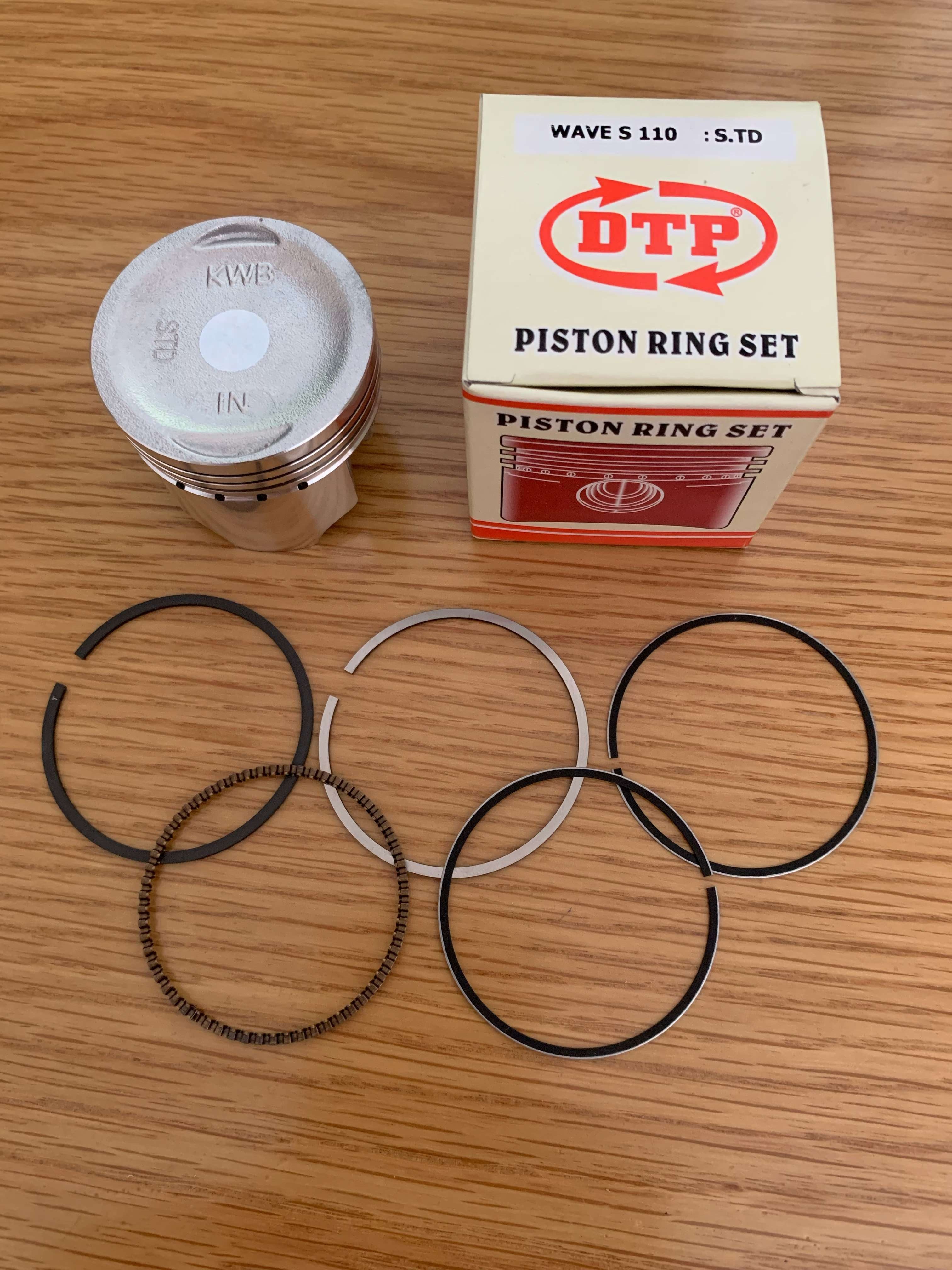 Piston bạc dành cho xe WAVE S 110cc (cos 0-4)