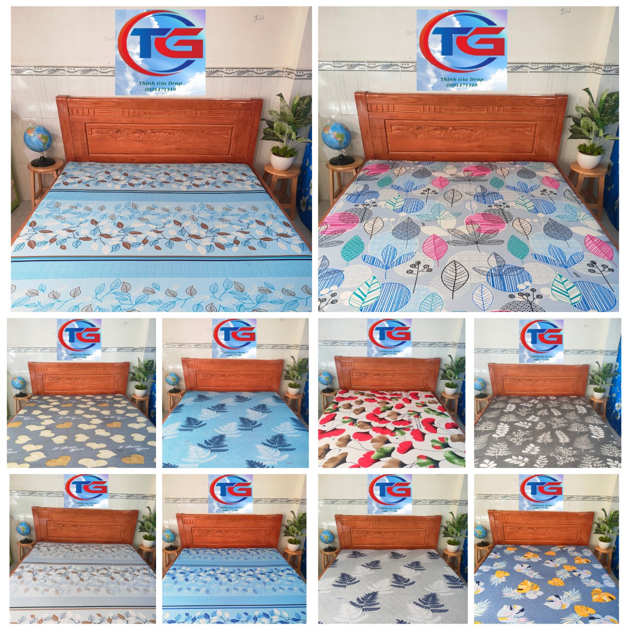 Drap lẻ Thun Hàn Quốc